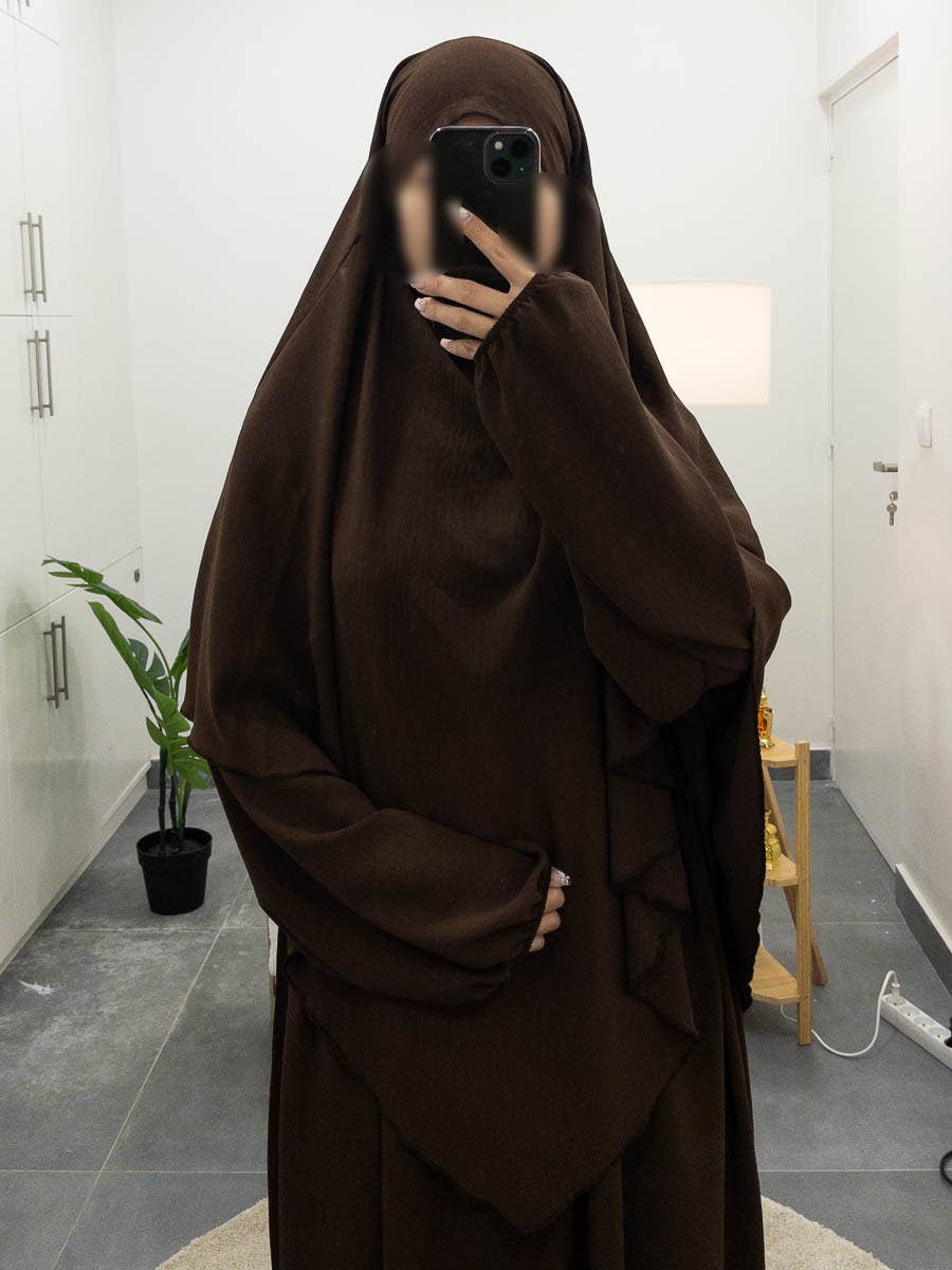 Navy - Khimar Abaya set