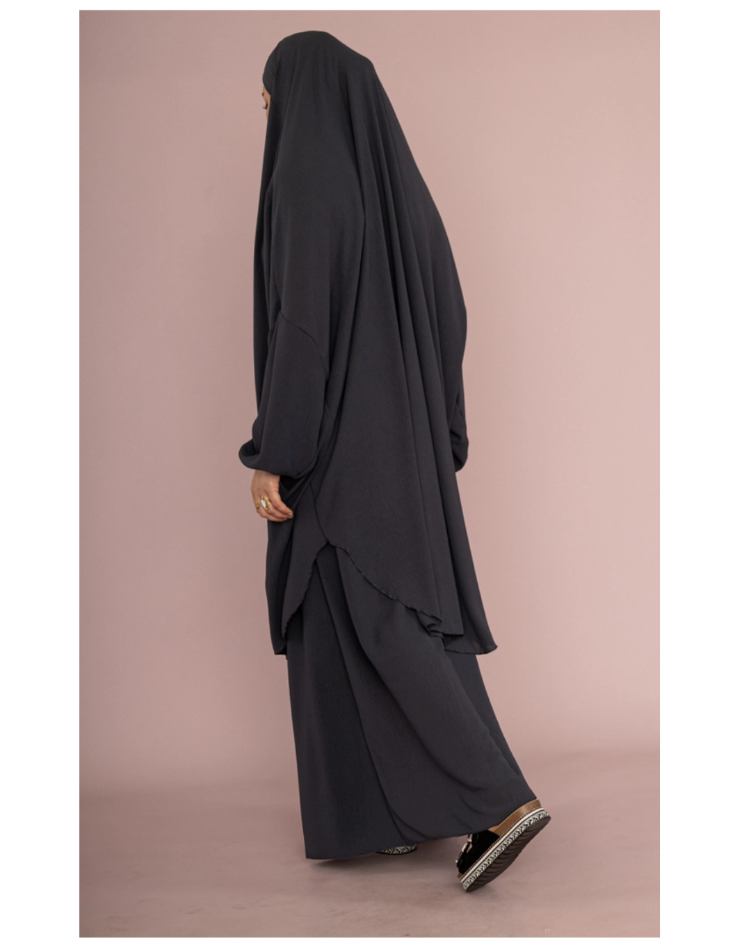 Black Jilbeb Set