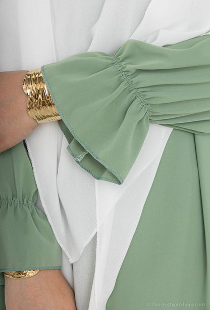 Duck Green Silk Dress