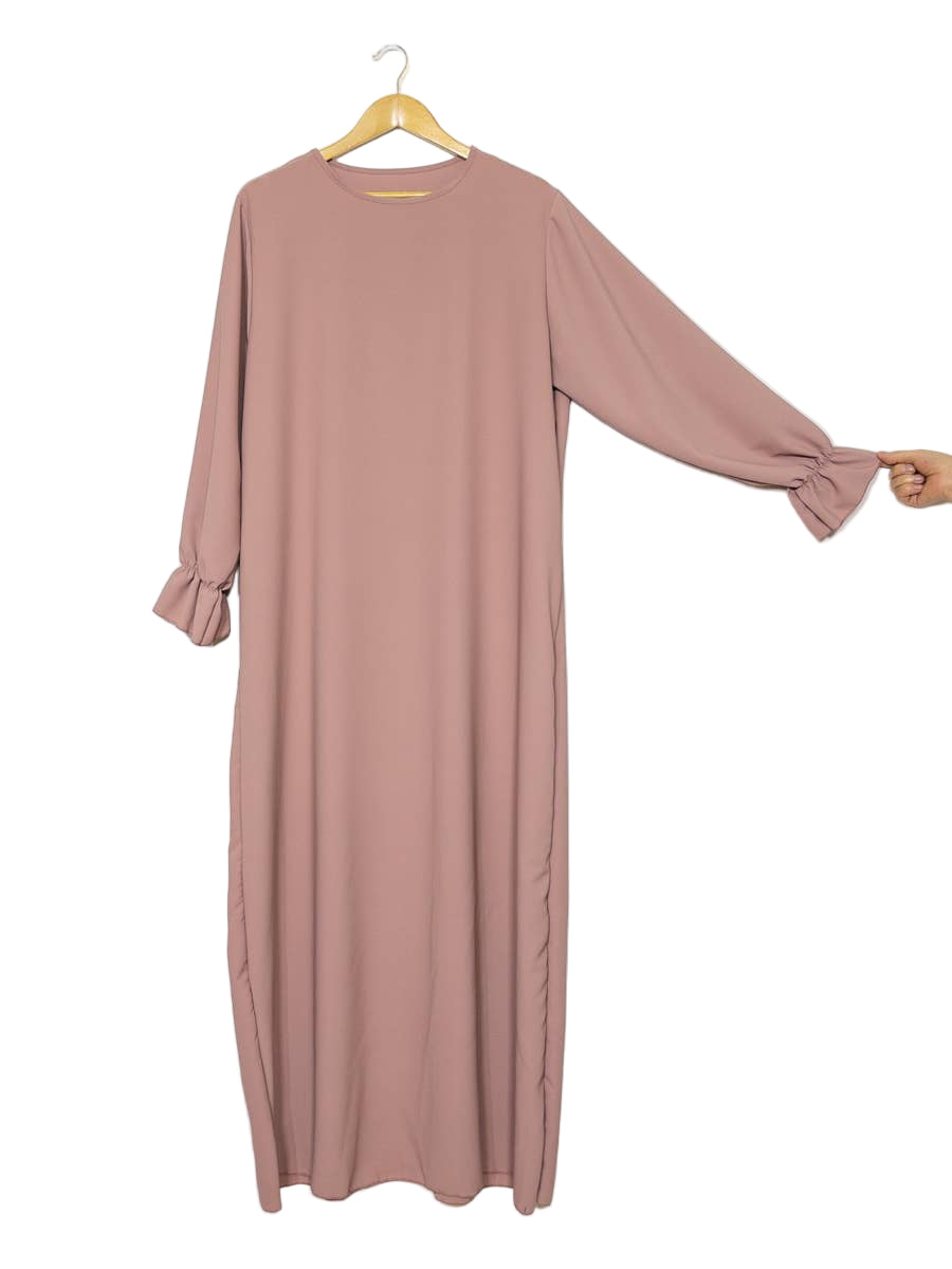 Dark pink Silk Dress